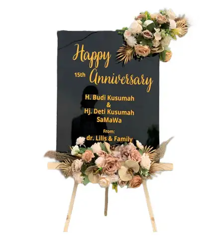 Papan Bunga Akrilik Mergasana