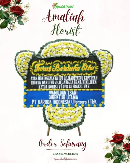 Papan Bunga Duka Mergasana